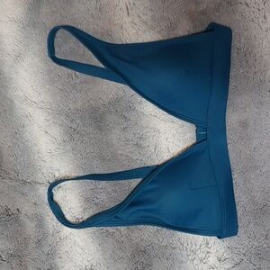 summersalt size 2 bathing suite triangle top teal